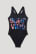 Plavky C&A Swimsuit Lycra® Xtra Life™ Dievcenske Čierne | 9785TKWSV