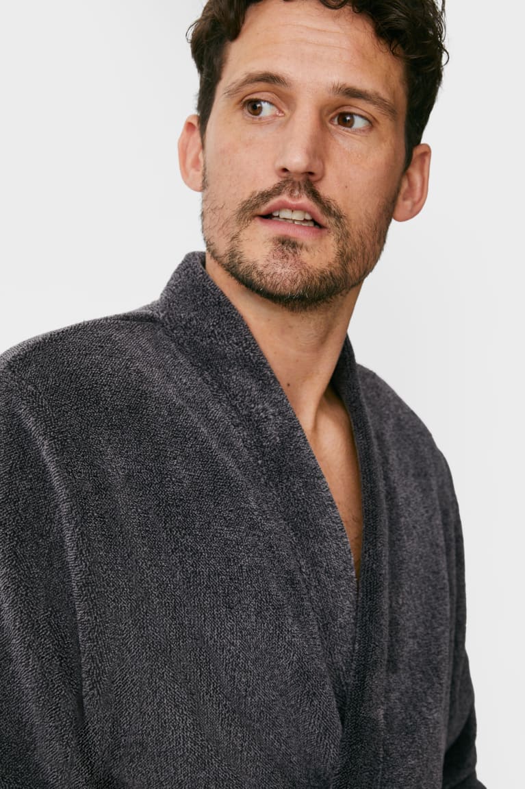 Spodne Pradlo C&A Bathrobe Panske Siva | 3528WZYSF