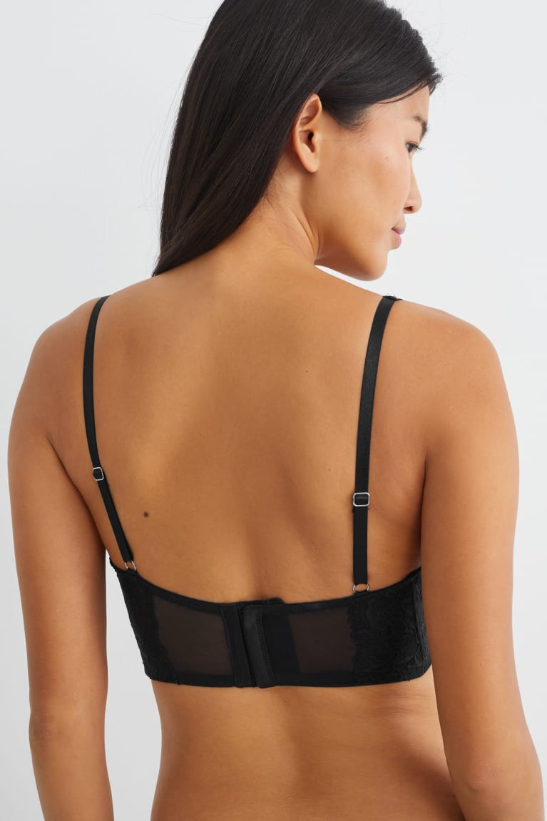 Spodne Pradlo C&A Bralette Damske Čierne | 0391KRFHJ