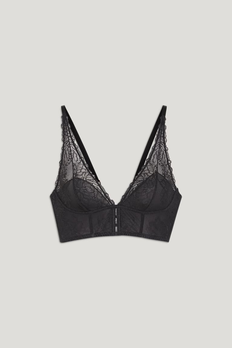 Spodne Pradlo C&A Bralette Damske Čierne | 0391KRFHJ