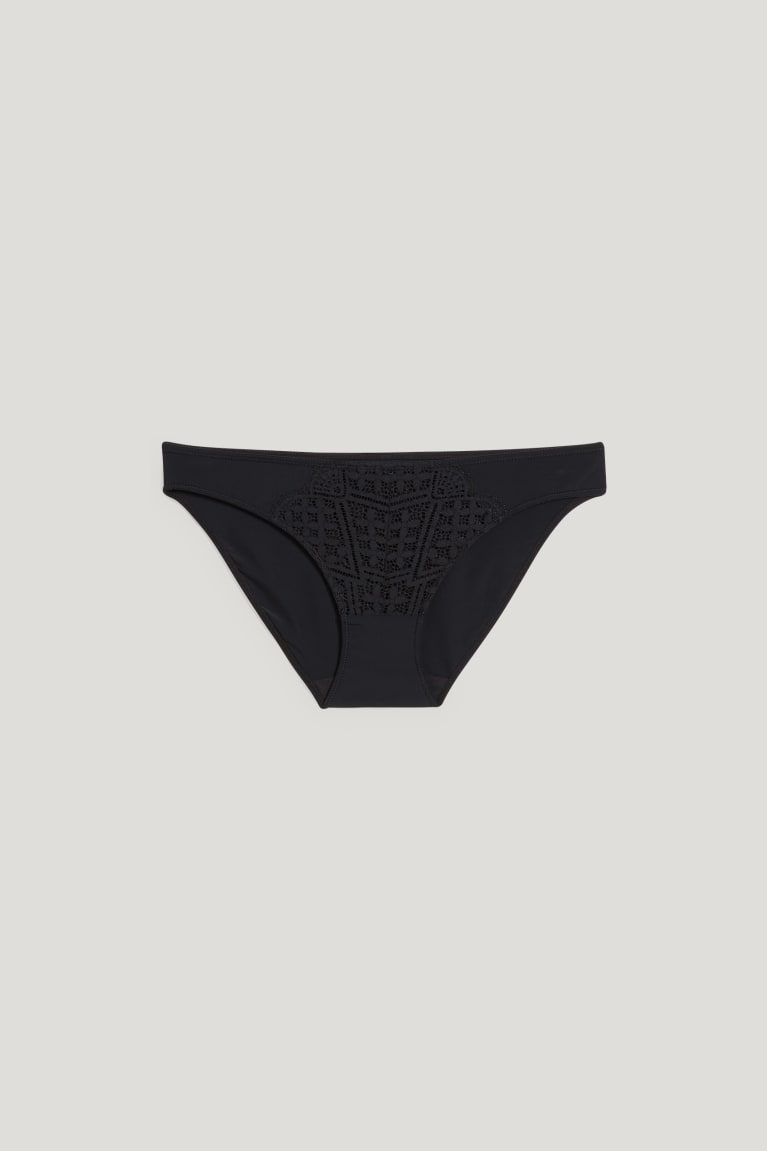 Spodne Pradlo C&A Briefs Lycra® Damske Čierne | 7513SHWPE