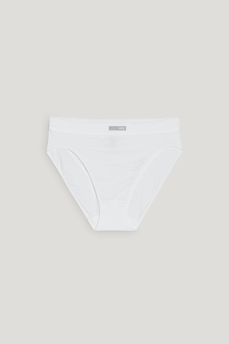 Spodne Pradlo C&A Briefs Organic Bavlnene Damske Biele | 0731CFXOV