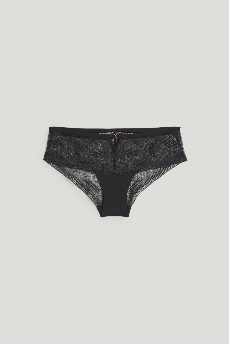 Spodne Pradlo C&A Hipster Briefs Damske Čierne | 8364SVGYX