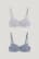 Spodne Pradlo C&A Multipack Of 2 Underwire Bra Demi Polstrované Lycra® Damske Modre Siva | 1849WJITS