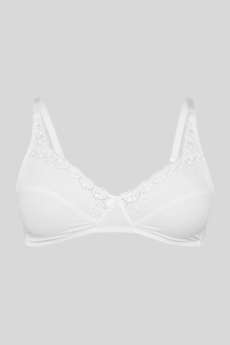 Spodne Pradlo C&A Non-wired Bra Damske Biele | 2059GORJT