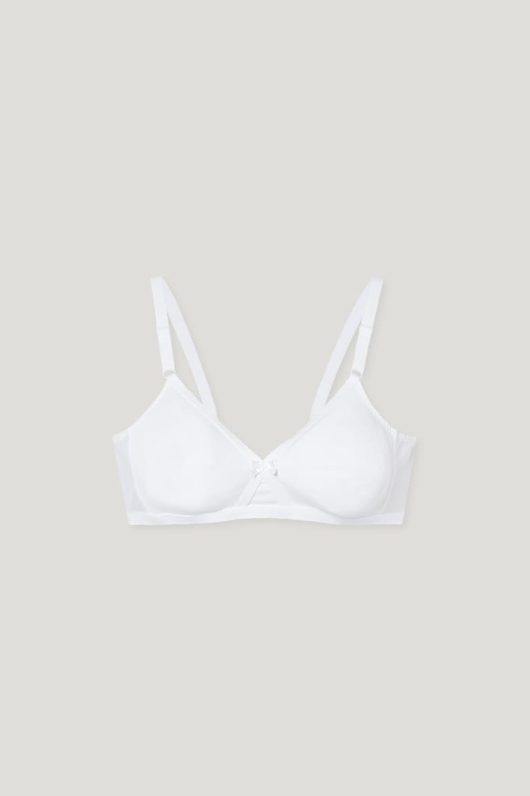 Spodne Pradlo C&A Non-wired Bra Damske Biele | 6850DKLIV