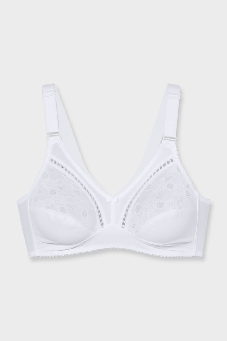 Spodne Pradlo C&A Non-wired Minimiser Bra Damske Biele | 1287PQOEG