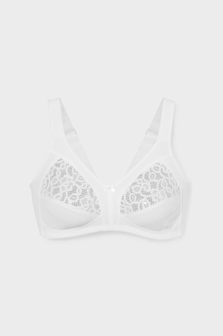 Spodne Pradlo C&A Non-wired Minimiser Bra Damske Biele | 1587KTYON