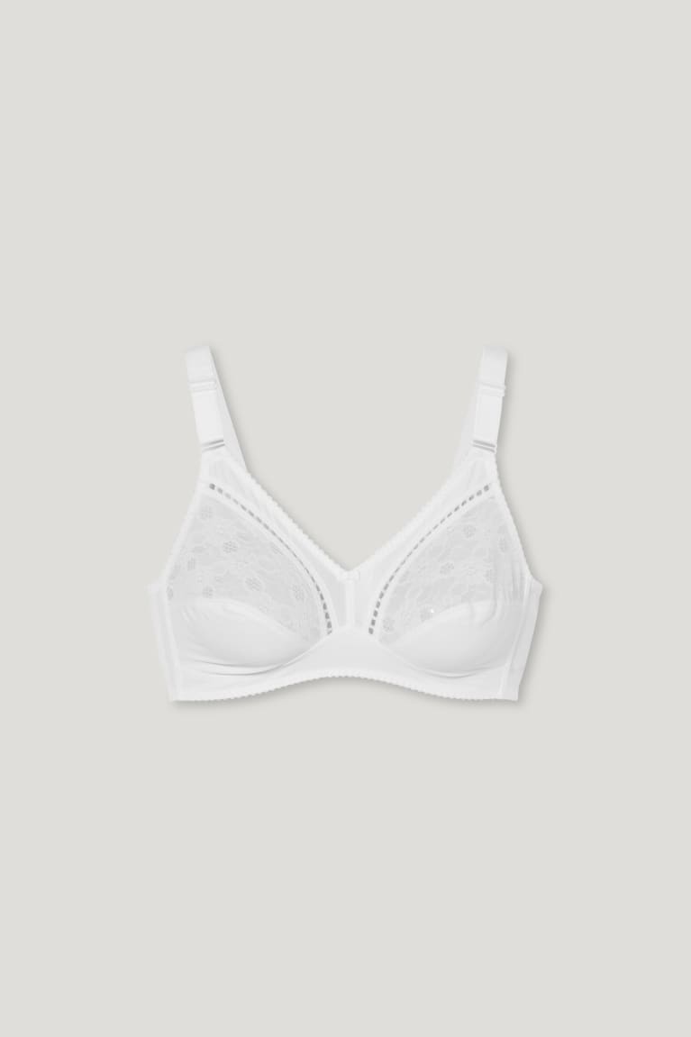 Spodne Pradlo C&A Non-wired Minimiser Bra Damske Biele | 5937FCKWI