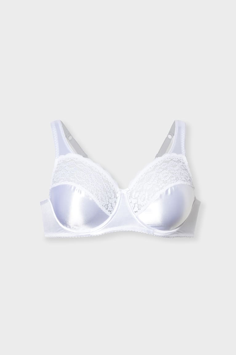 Spodne Pradlo C&A Underwire Bra Damske Biele | 5940BGRIK