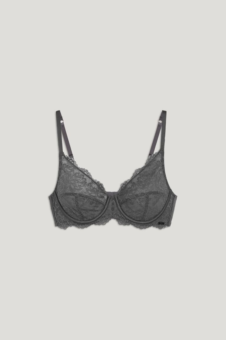 Spodne Pradlo C&A Underwire Bra Damske Tmavo Siva | 3105XLHPN