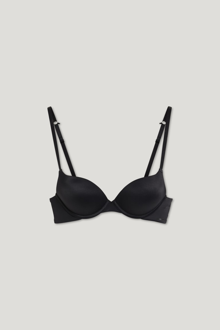 Spodne Pradlo C&A Underwire Bra Demi Polstrované Push-up Damske Čierne | 1497GOIBQ