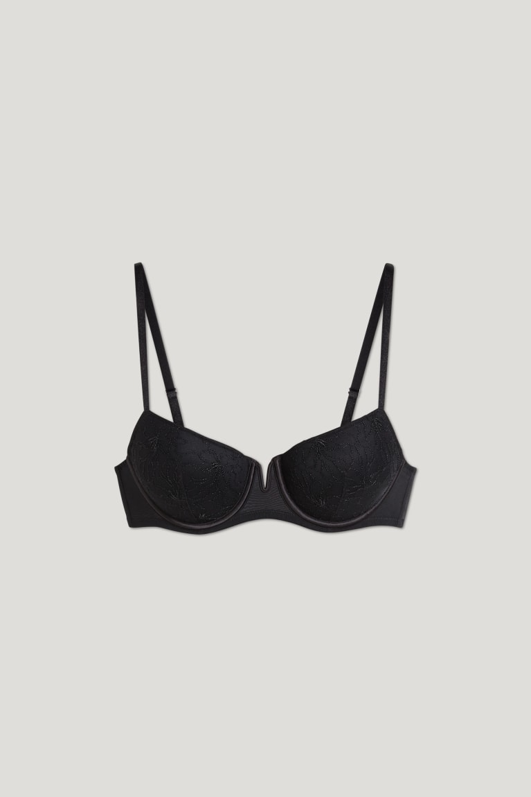 Spodne Pradlo C&A Underwire Bra Demi Polstrované Damske Čierne | 4179ZBYTD