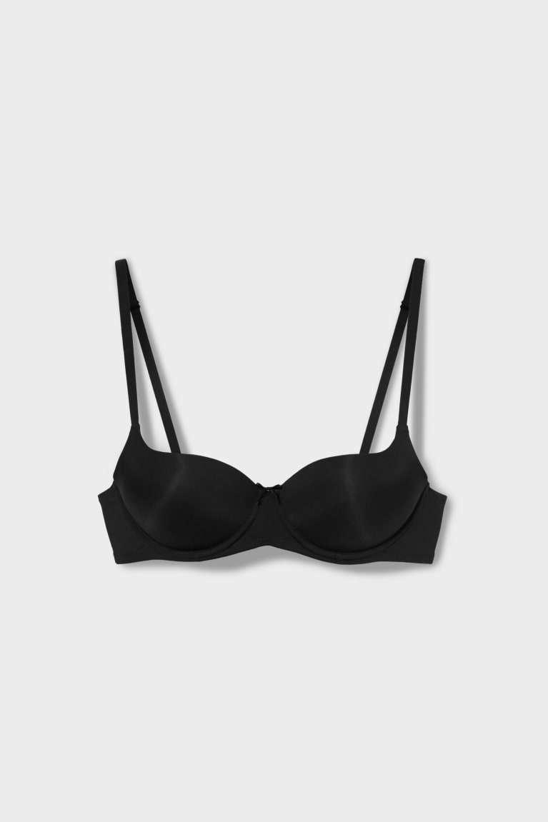 Spodne Pradlo C&A Underwire Bra Full Coverage Polstrované Damske Čierne | 4529QSKVF