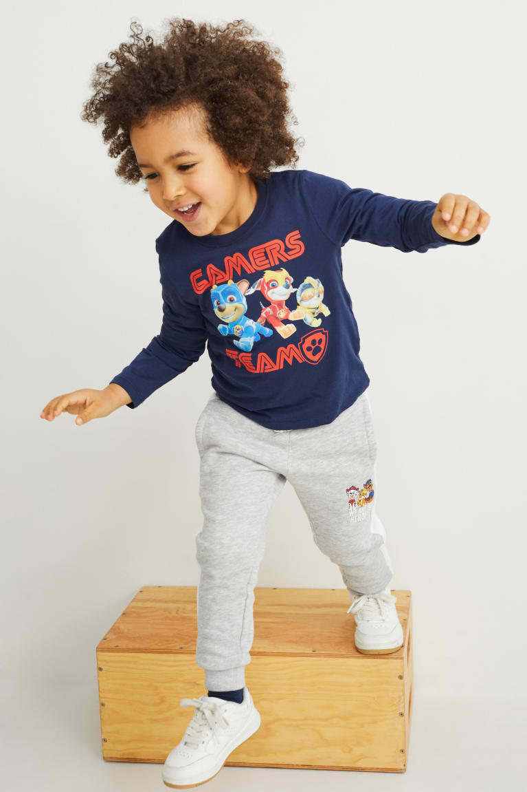 Topy C&A Paw Patrol Long Sleeve Chlapcenske Tmavo Modre | 2530KALYM