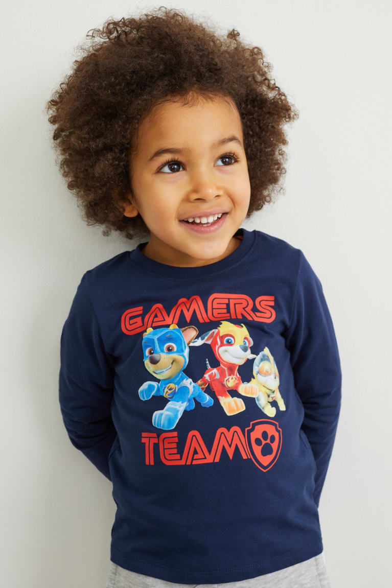 Topy C&A Paw Patrol Long Sleeve Chlapcenske Tmavo Modre | 2530KALYM